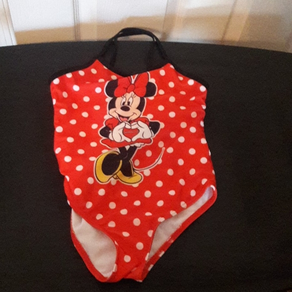 Girl's Minnie Mouse Bathing suit NWOT - Picture 4 of 6